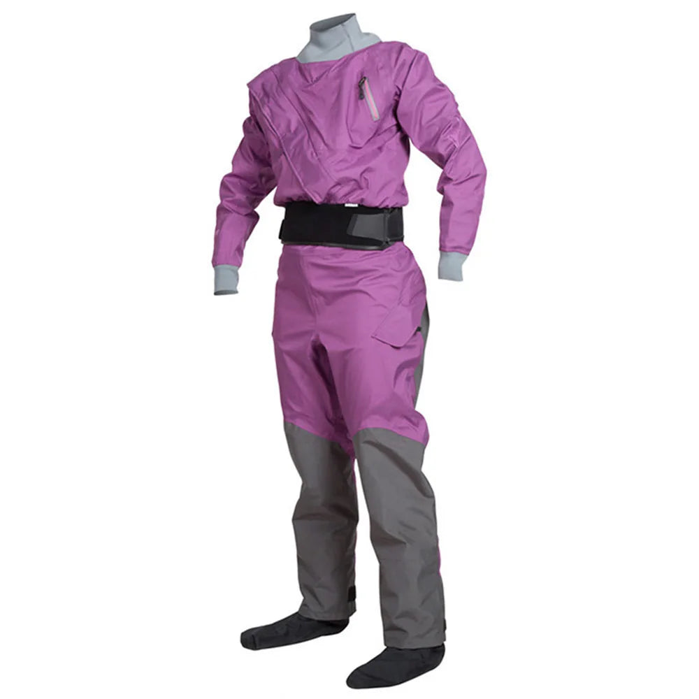 Women’s Kayak Dry Suit – Waterproof & Breathable with Latex Gasket