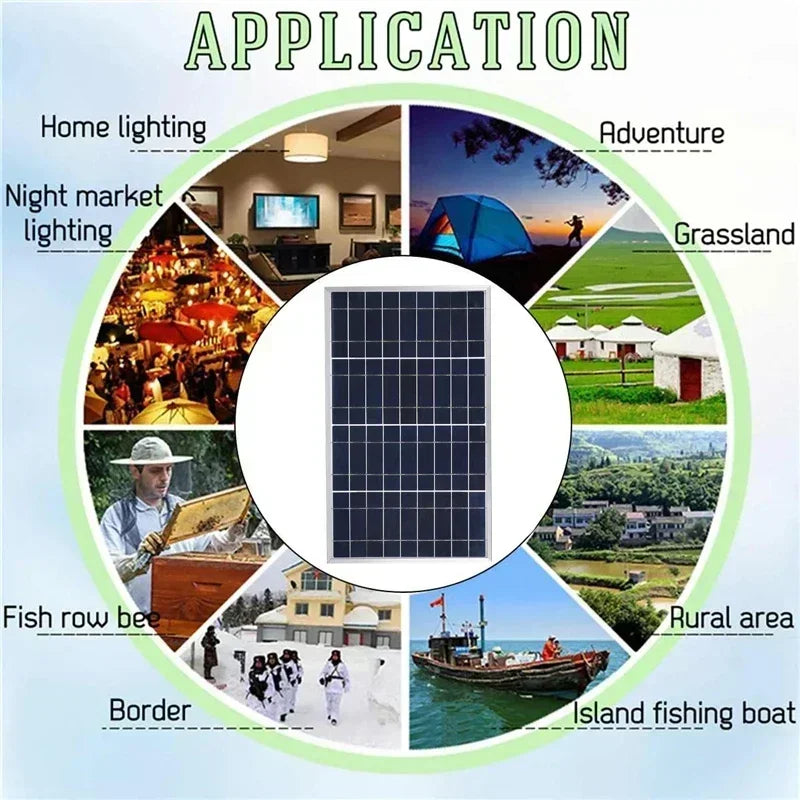 600W Portable Solar Panel with USB