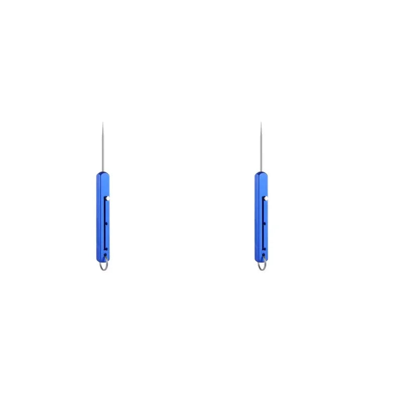 Portable Titanium Toothpick with Holder