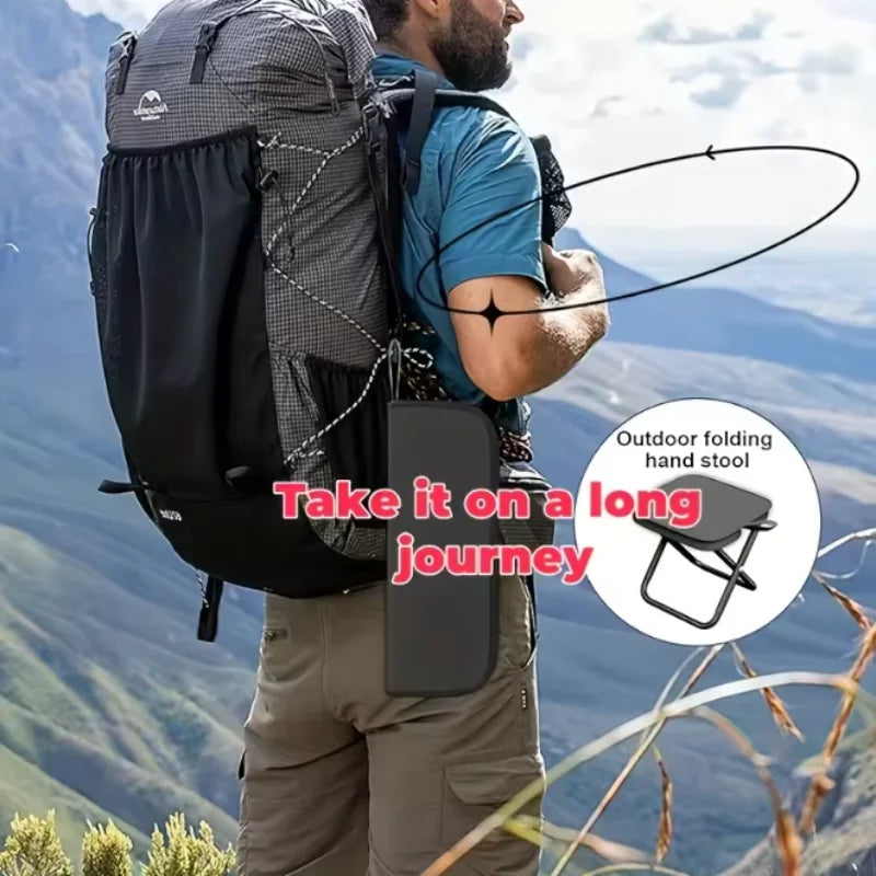Portable Folding Camping Stool with Storage Bag