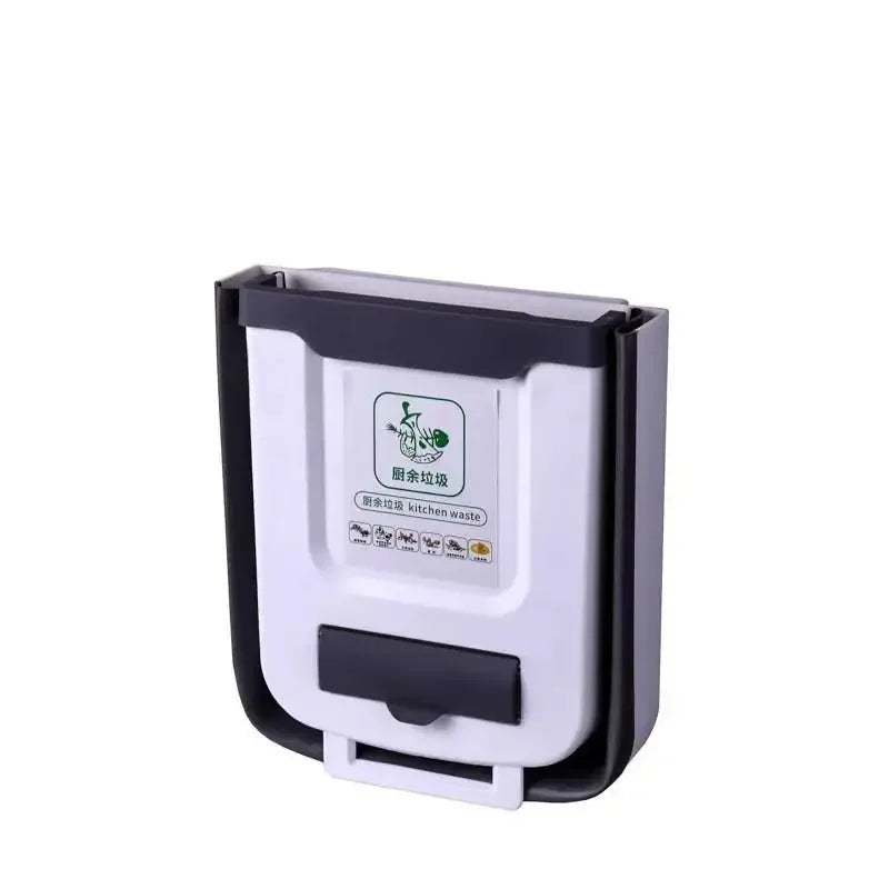 Foldable Camping Car Trash Can – Large Capacity, Easy-Clean Bin