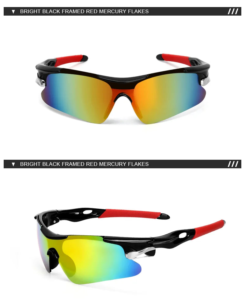 RIDERACE Cycling Sunglasses – Sports Eyewear for MTB & Road Biking