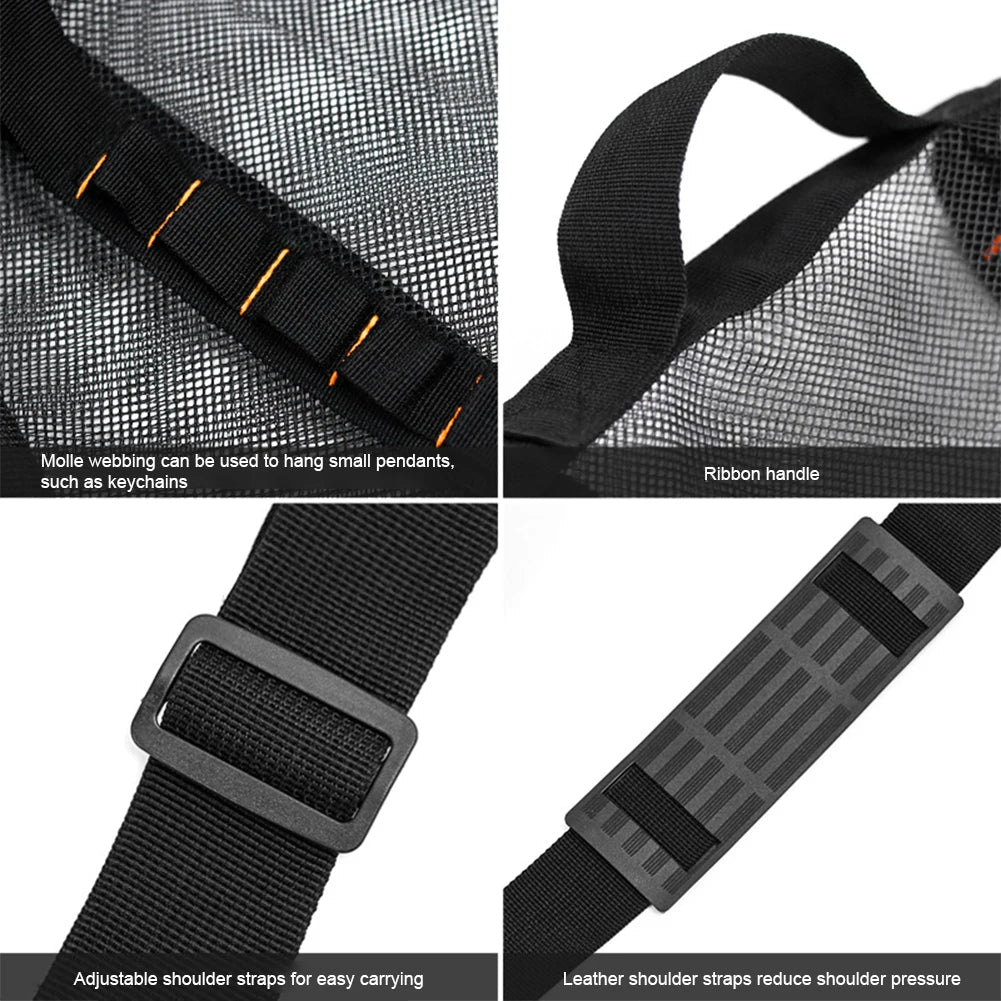 Extra Large Mesh Dive Duffel Bag for Scuba & Snorkeling