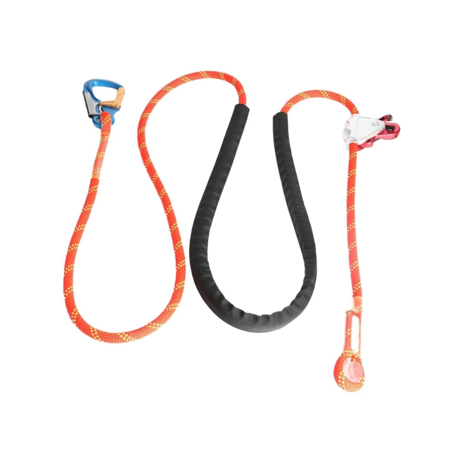12mm Safety Rope with Adjustable Positioning Belt – Fall Prevention Equipment for Construction & Electrical Work
