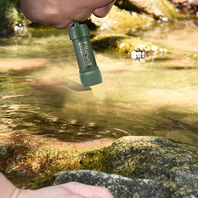 Filterwell Mini Water Filter Straw Set