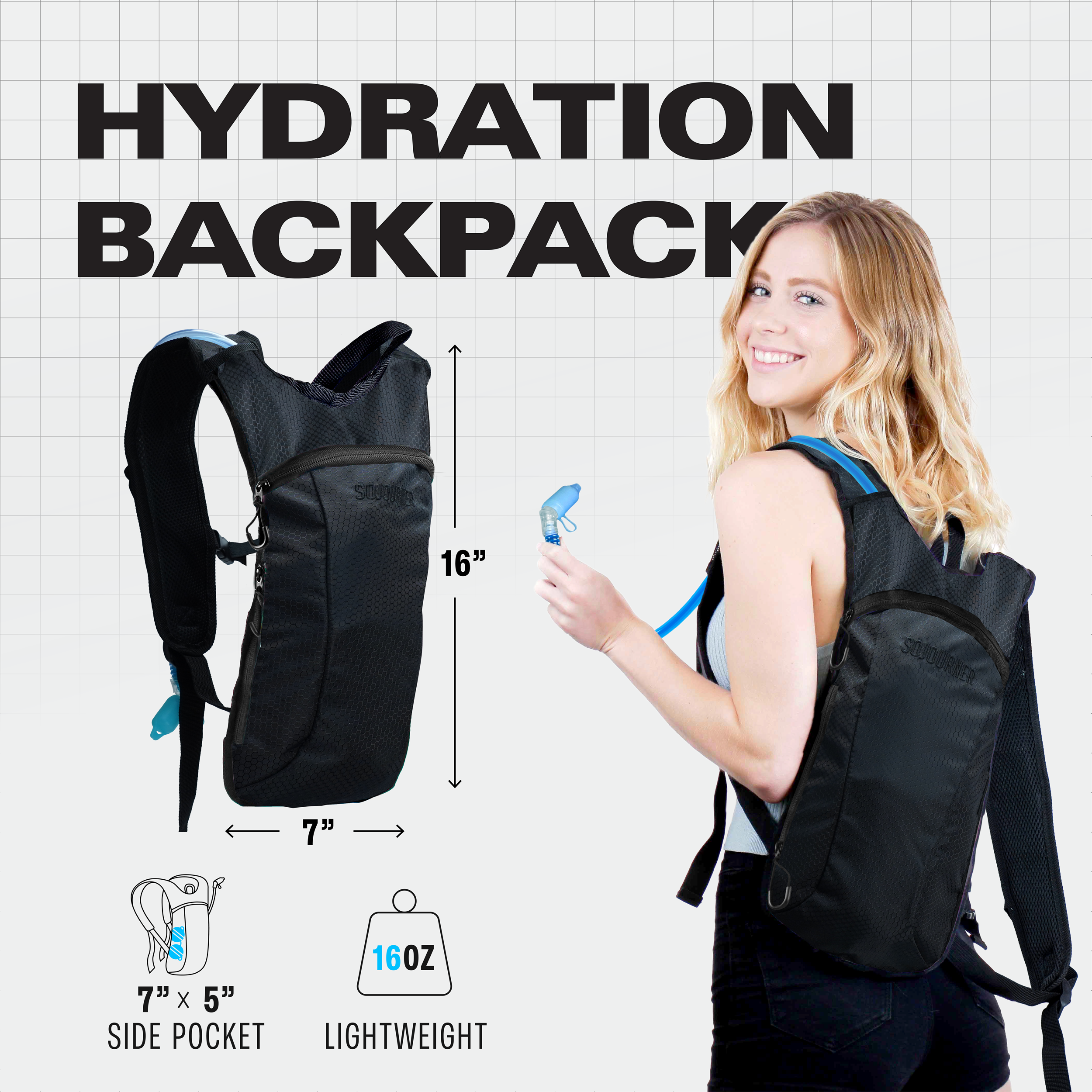 2L Hydration Backpack | Small Fit