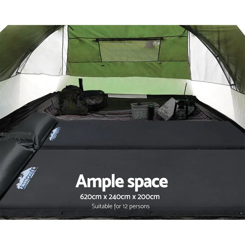 3-Room 12-Person Family Tent
