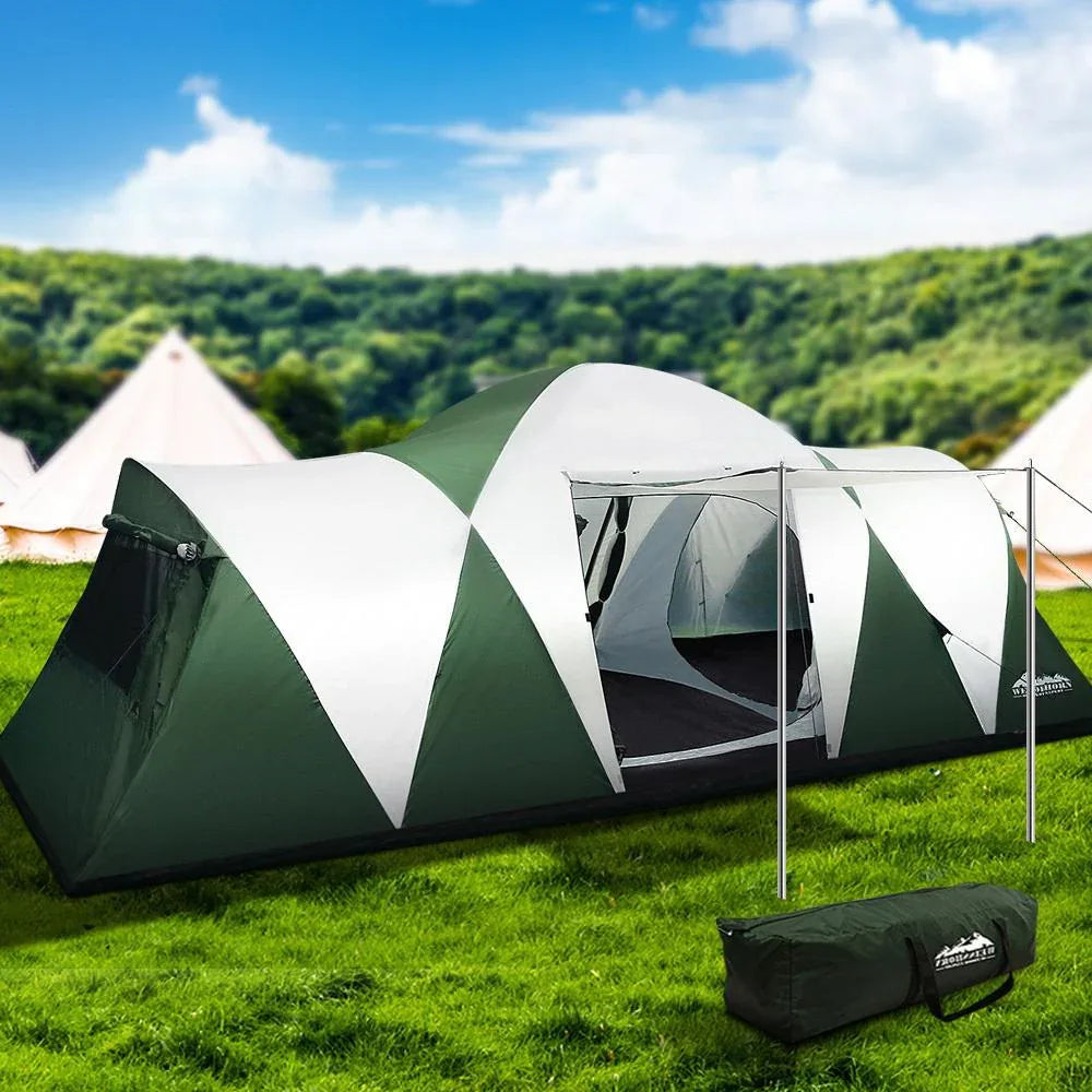 3-Room 12-Person Family Tent