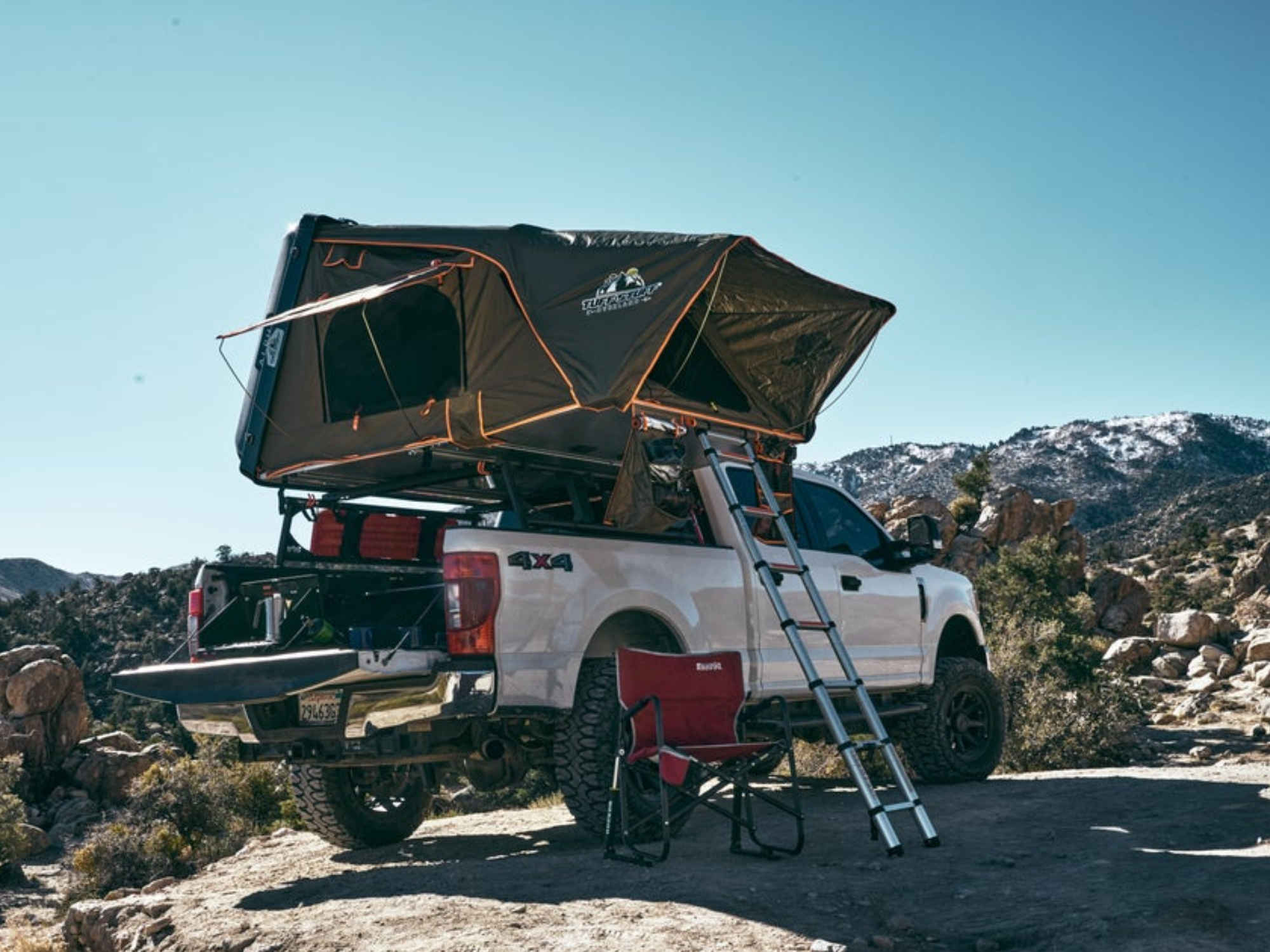 4-Person Hard Shell Rooftop Tent