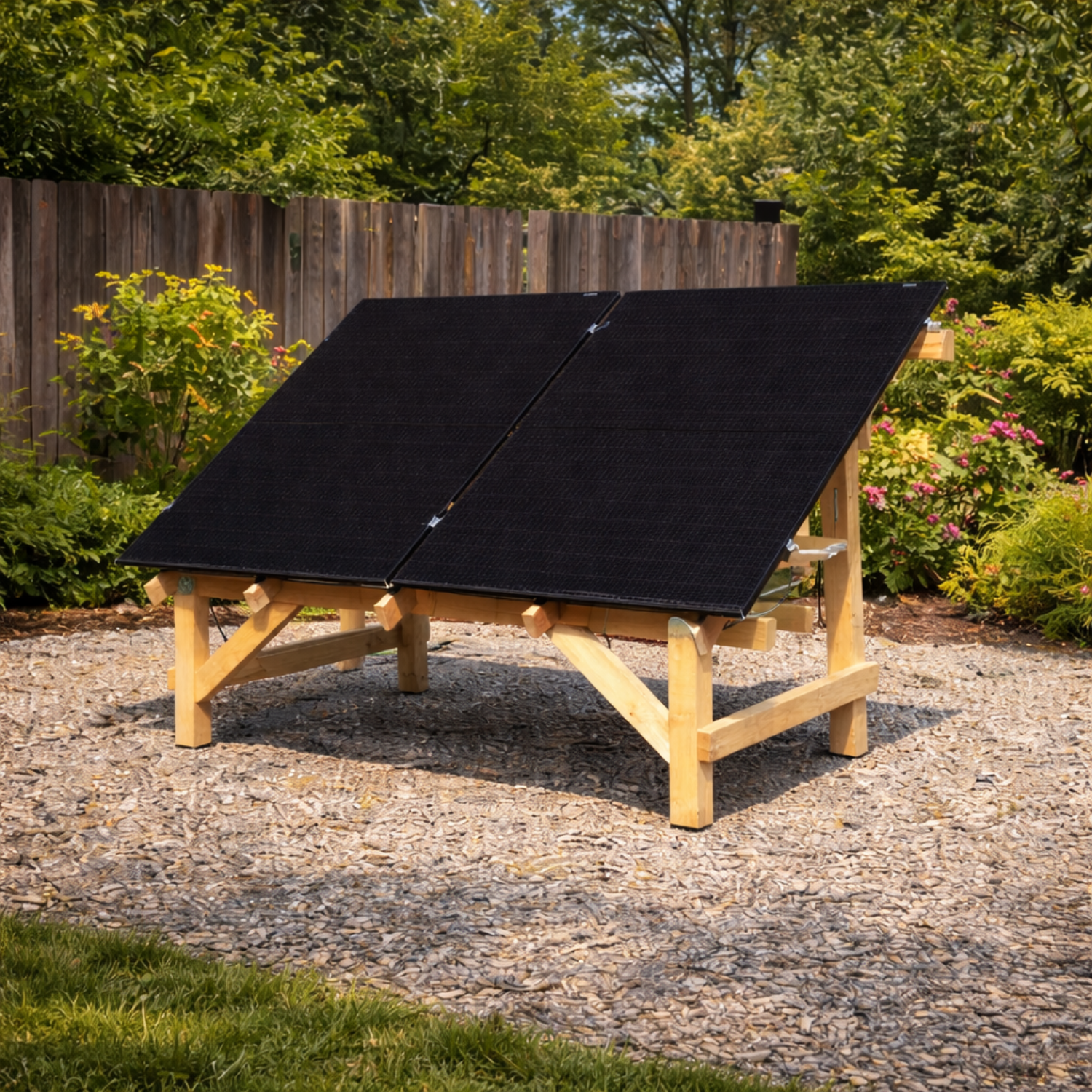 Nature's Generator Universal Solar Panel Mount — Roof, RV, Cabin & Boat