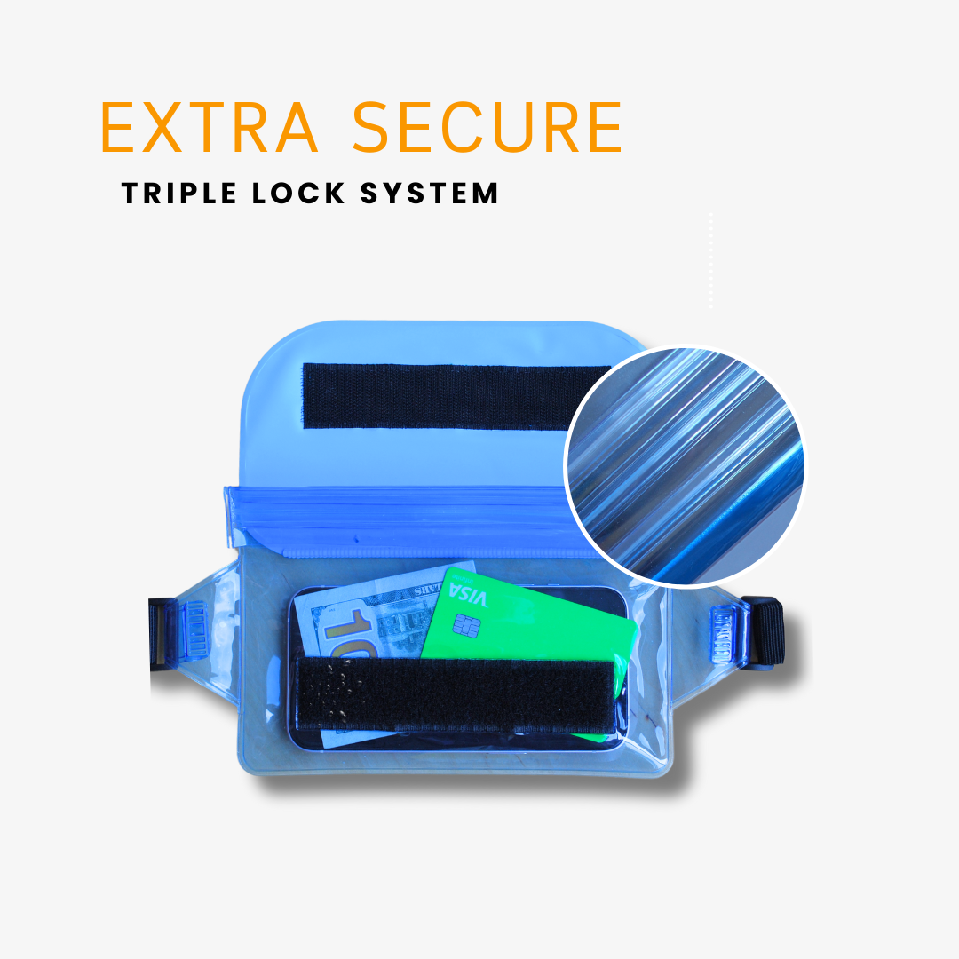 Waterproof Phone Dry Bag Pouch, for Swimming, Diving, Kayaking, Snorkeling, Festivals| Keep Phone Safe from Water & Sand | Summer Essential