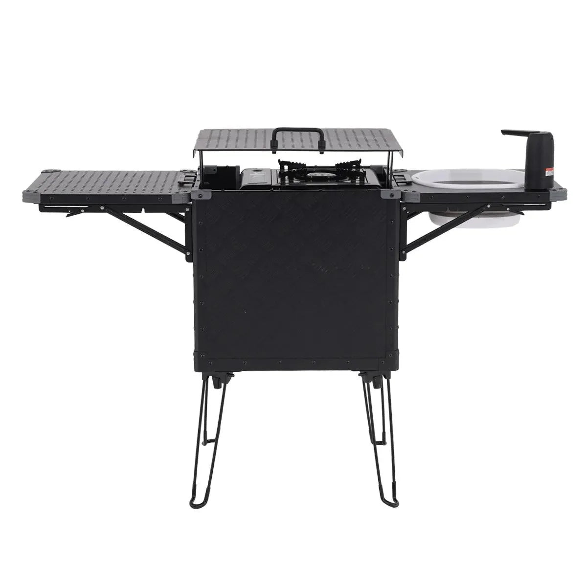 Wild Land Integrated Camp Kitchen Box | Black