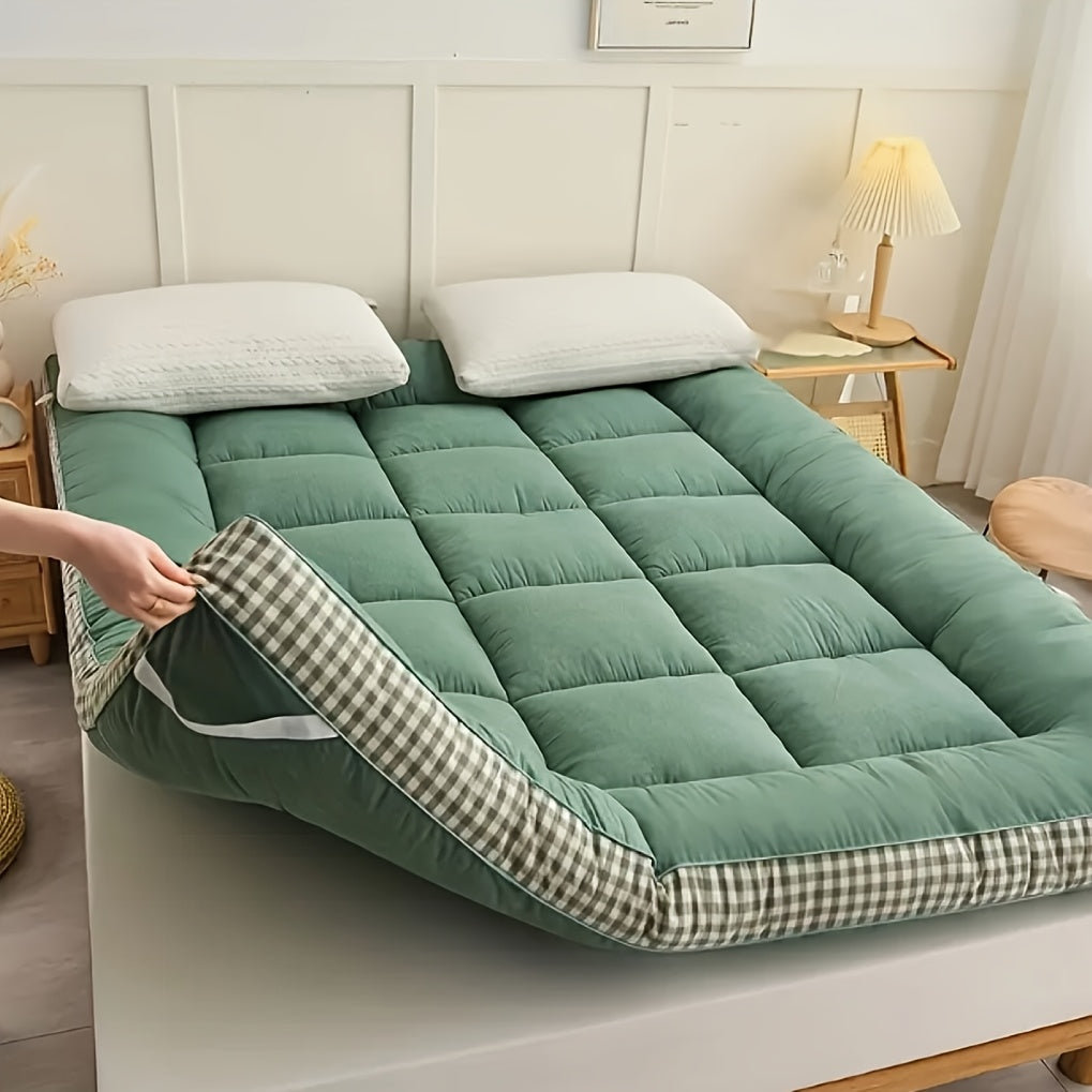 Soft Roll-Up Mattress – 1200gsm Foldable Tatami Sleeping Pad, Twin