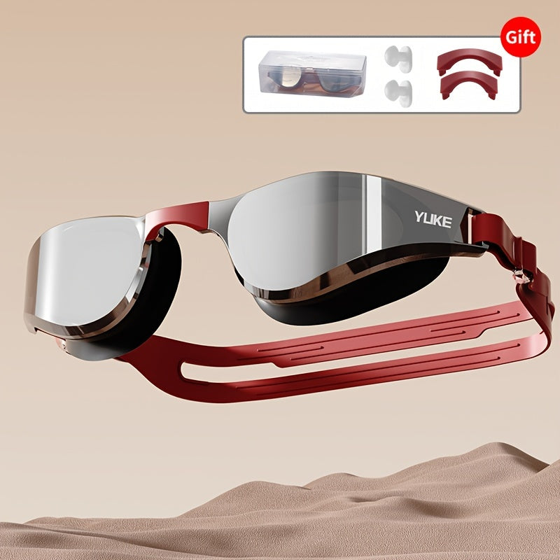 Anti-Fog Swimming Goggles – HD Waterproof Silicone