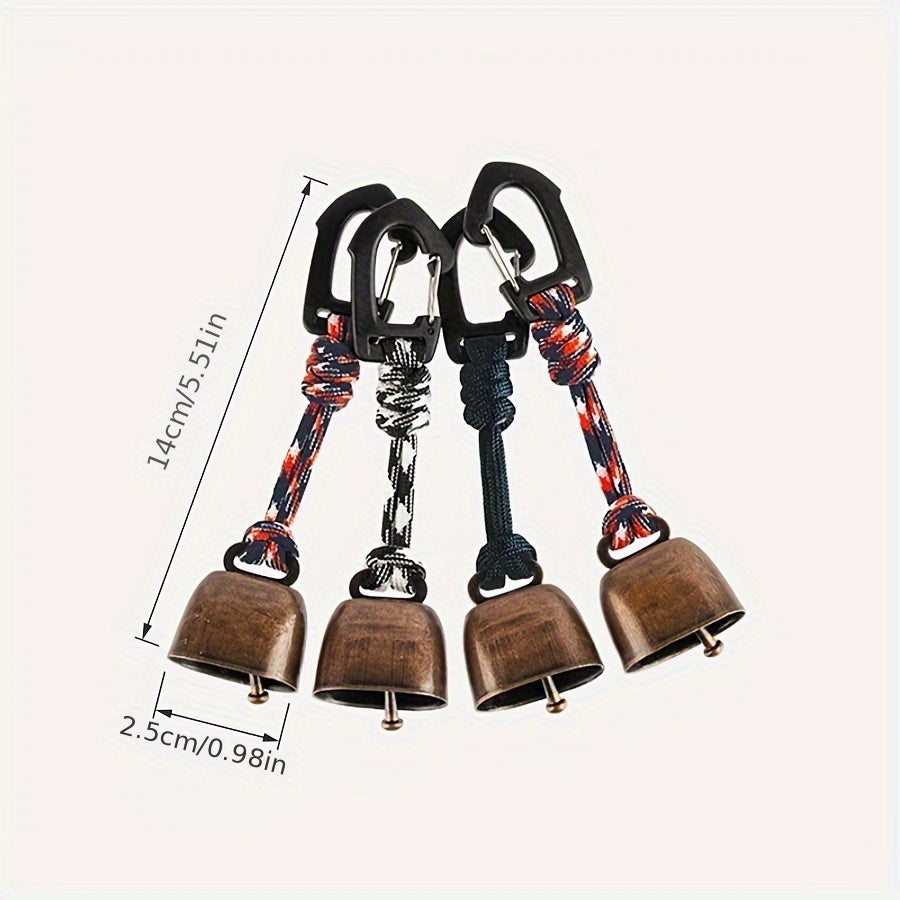 2pcs Outdoor Bear Repellent Hiking Bells