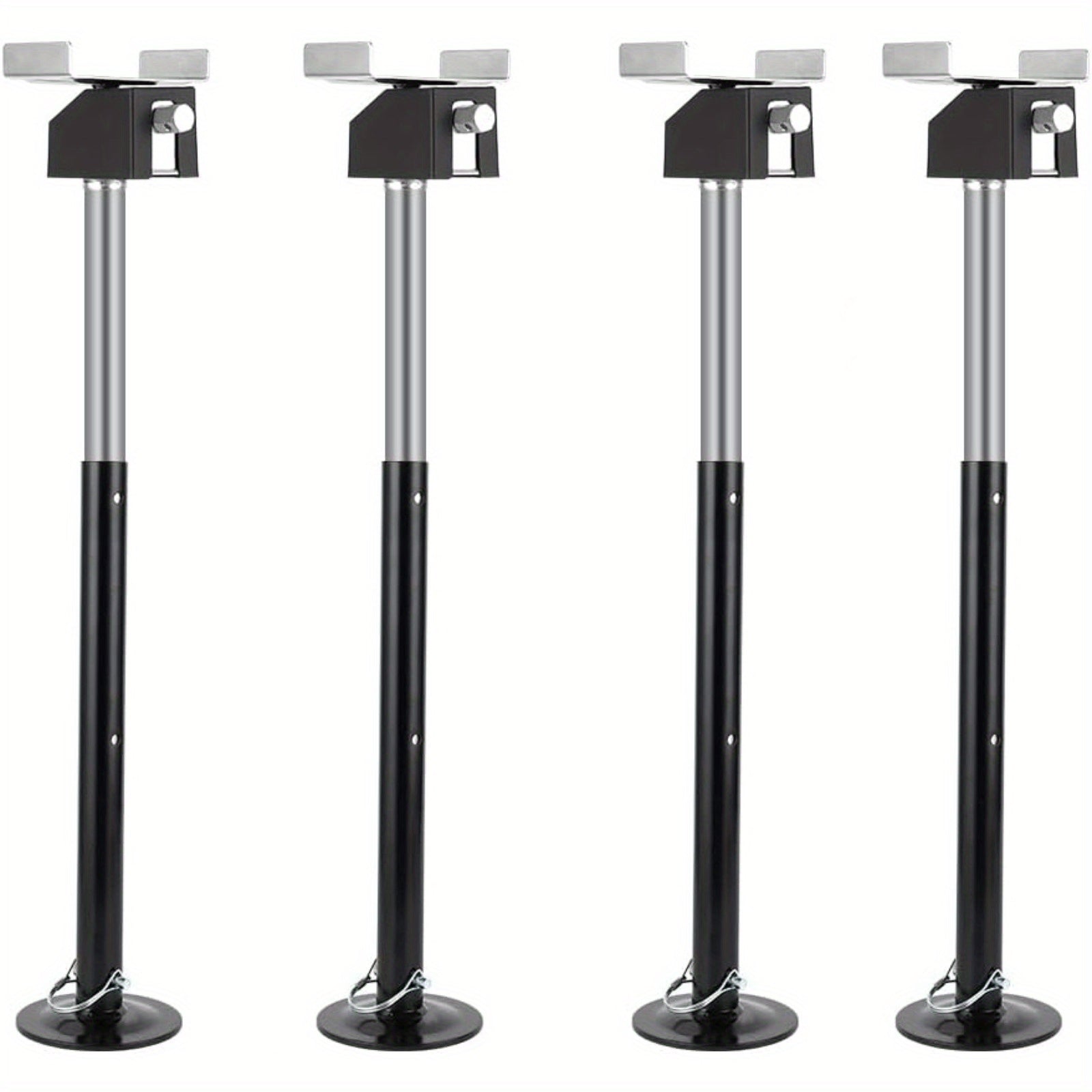 4-Pack RV Slide-Out Support Jacks – Heavy-Duty Steel, 5000 lbs Capacity