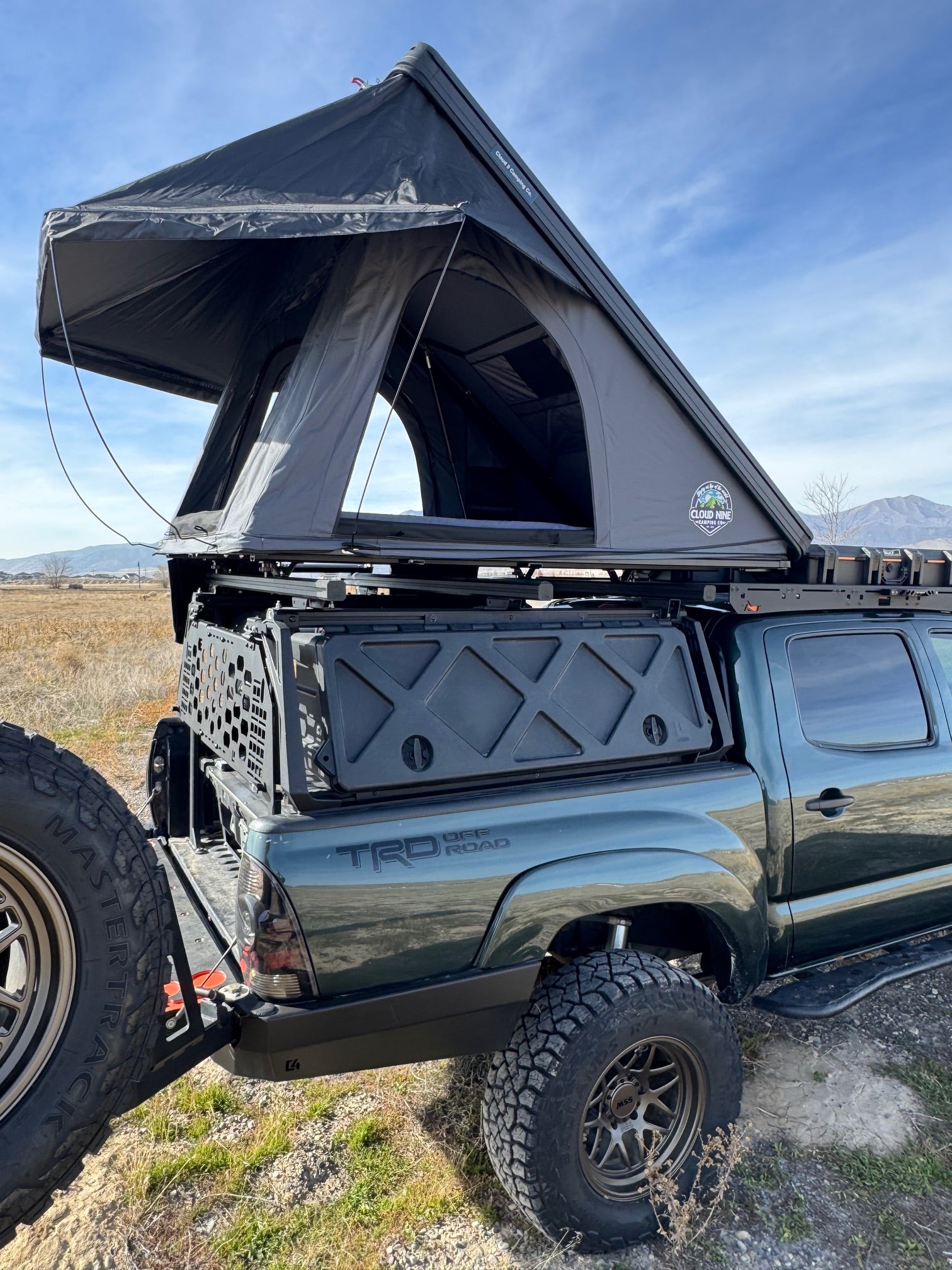 Cloud Nine Cirrus Hard Shell Roof Top Tent – Ultra-Slim 4.75" Profile | 2 Person & 2 Person+