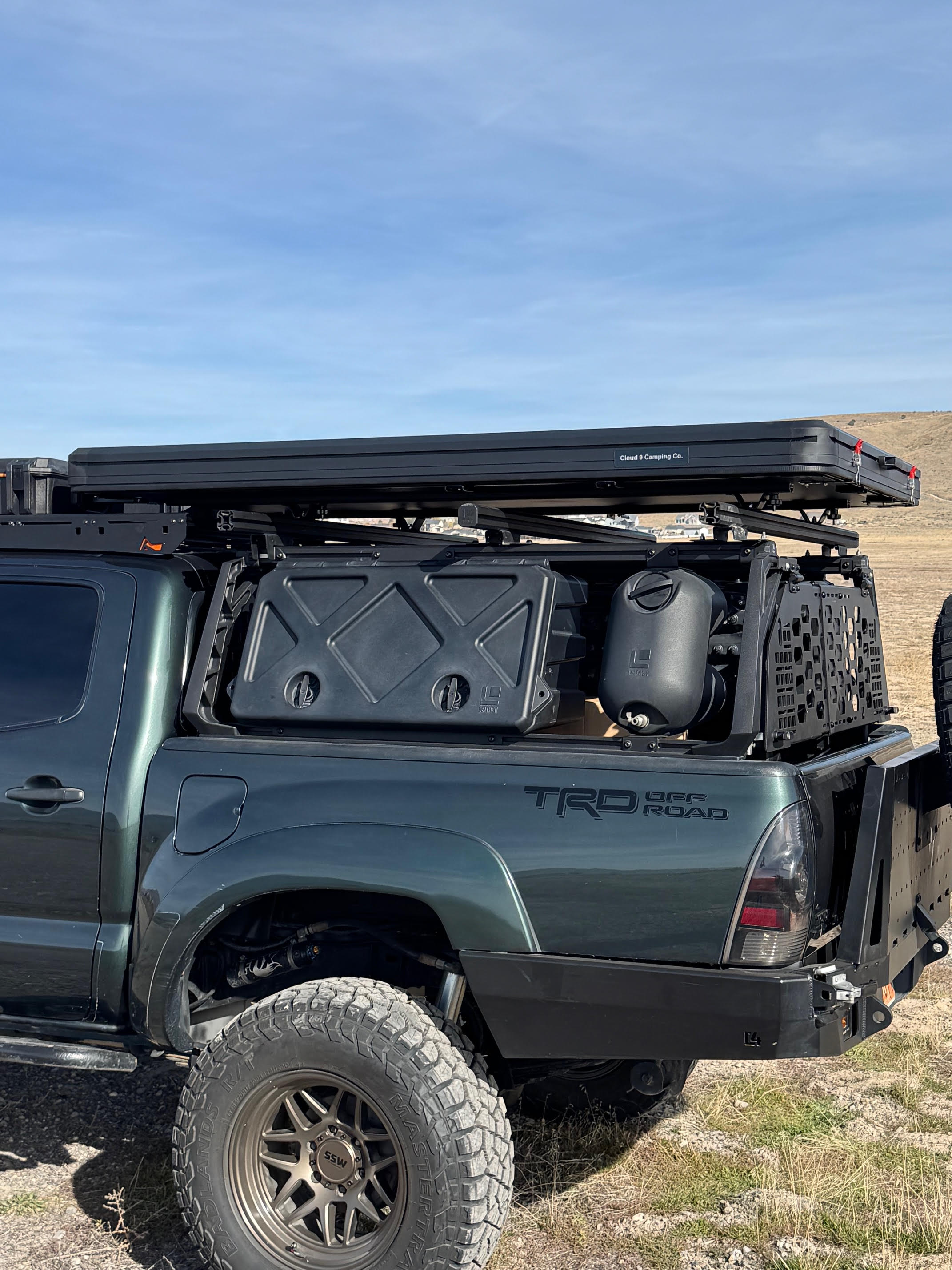 Cloud Nine Cirrus Hard Shell Roof Top Tent – Ultra-Slim 4.75" Profile | 2 Person & 2 Person+