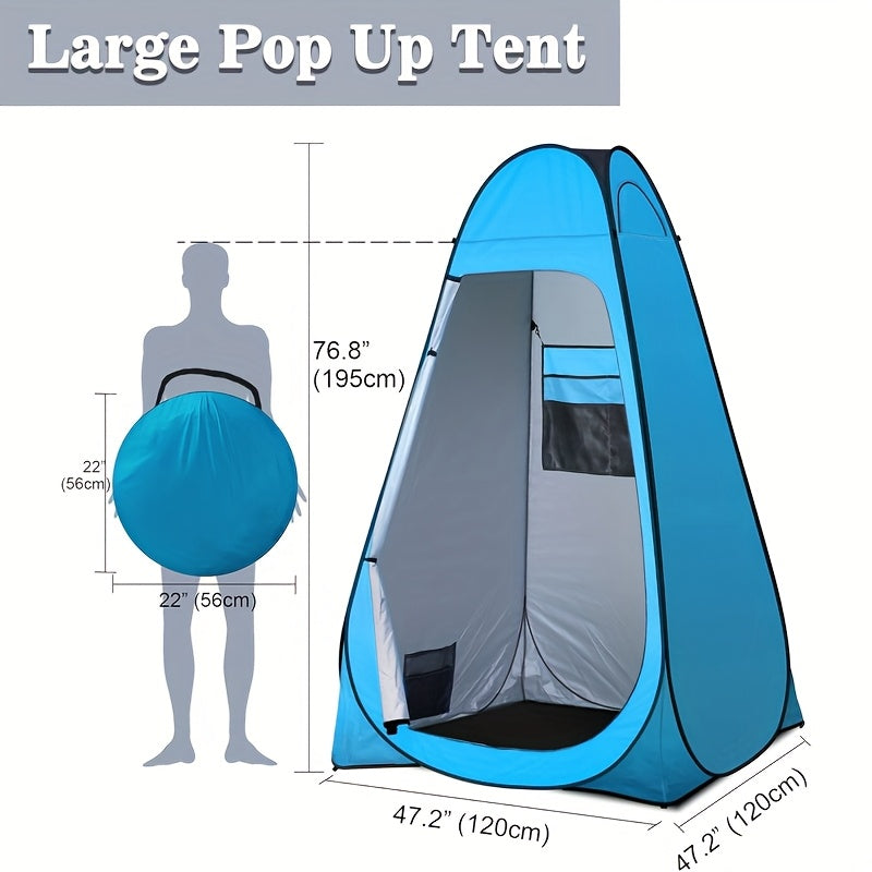 Pop-Up Privacy Tent – Portable Outdoor Shower & Changing Room