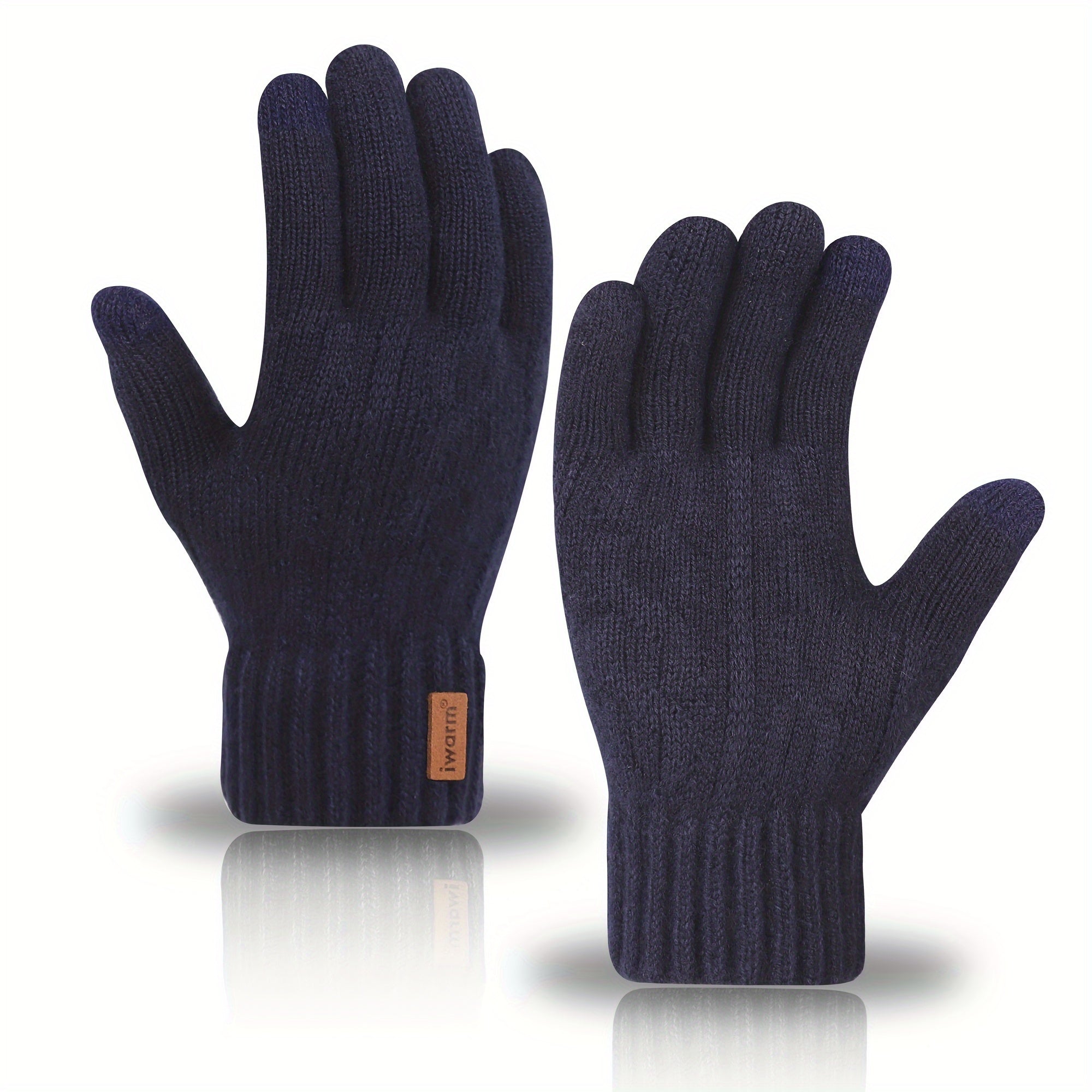 Unisex Alpaca Wool Touchscreen Gloves