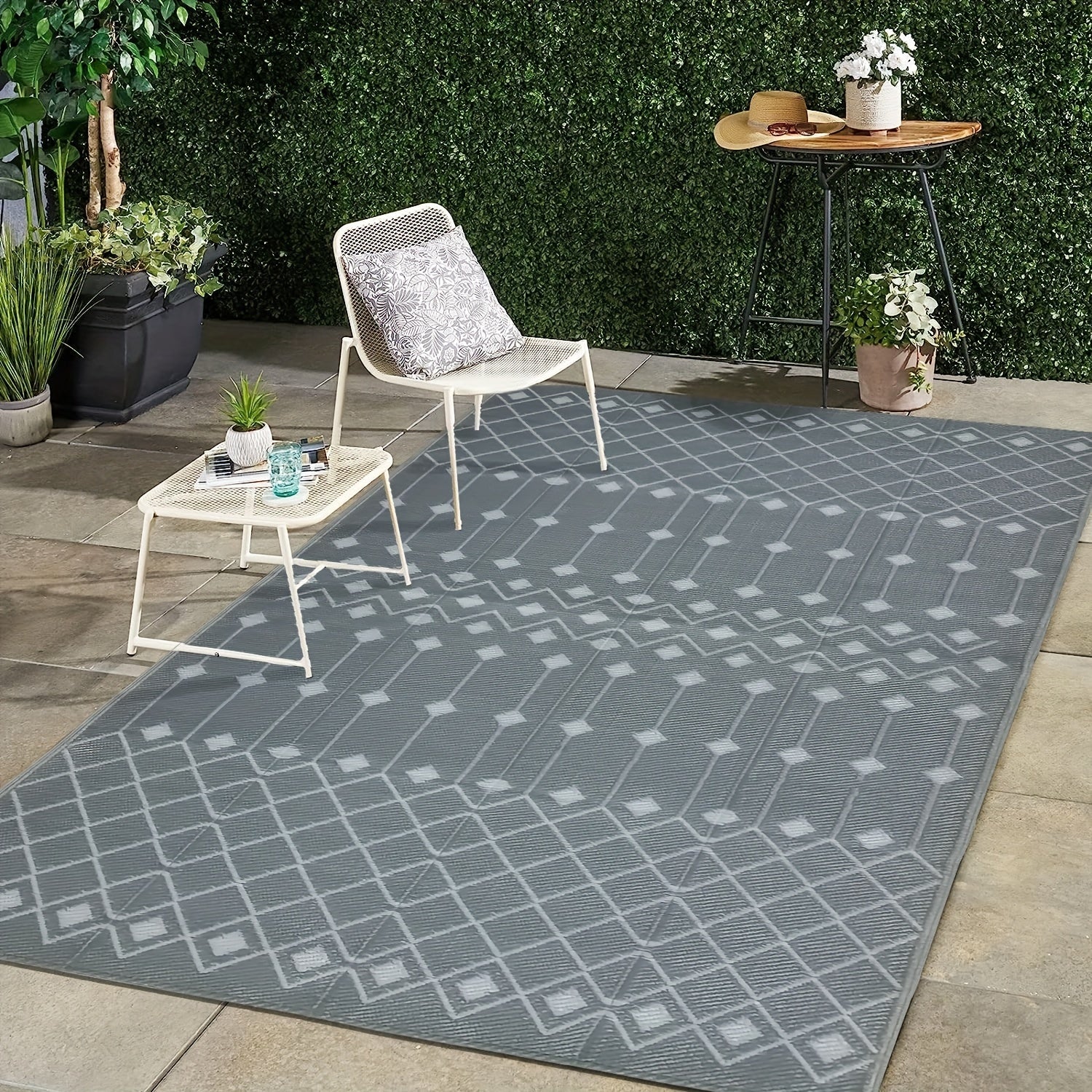 6' x 9' Outdoor Waterproof Patio Rug