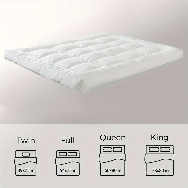 Soft Roll-Up Mattress – 1200gsm Foldable Tatami Sleeping Pad, Twin