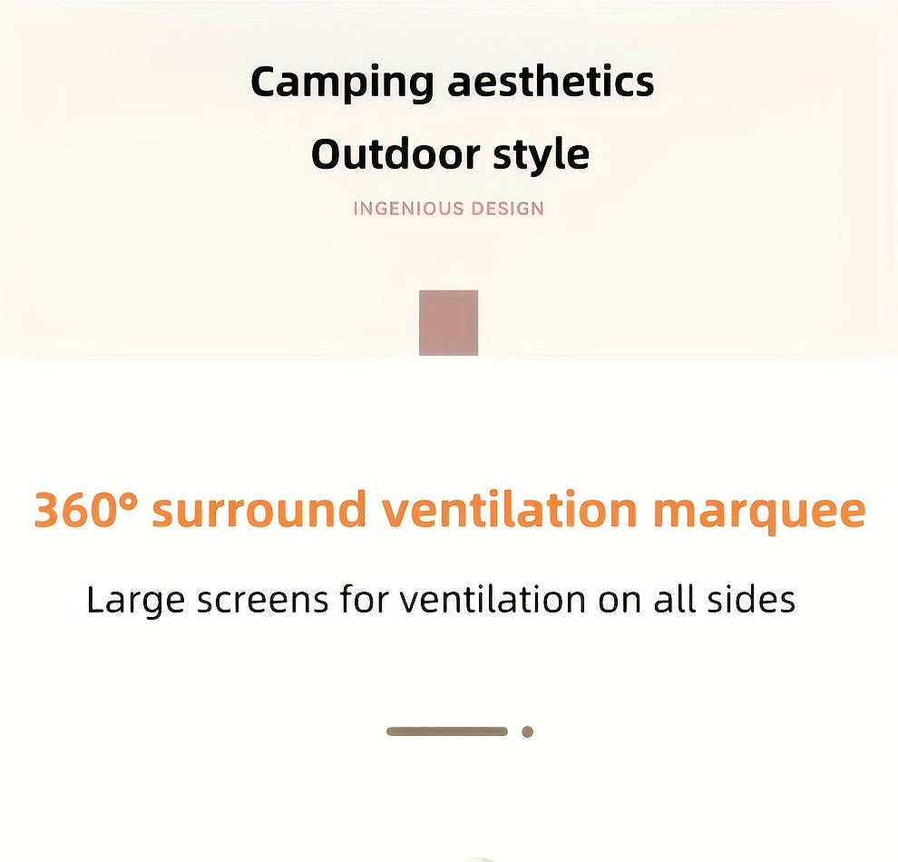 8-Person Family Camping Tent – Quick Setup, All-Season, UV & Mosquito Protection