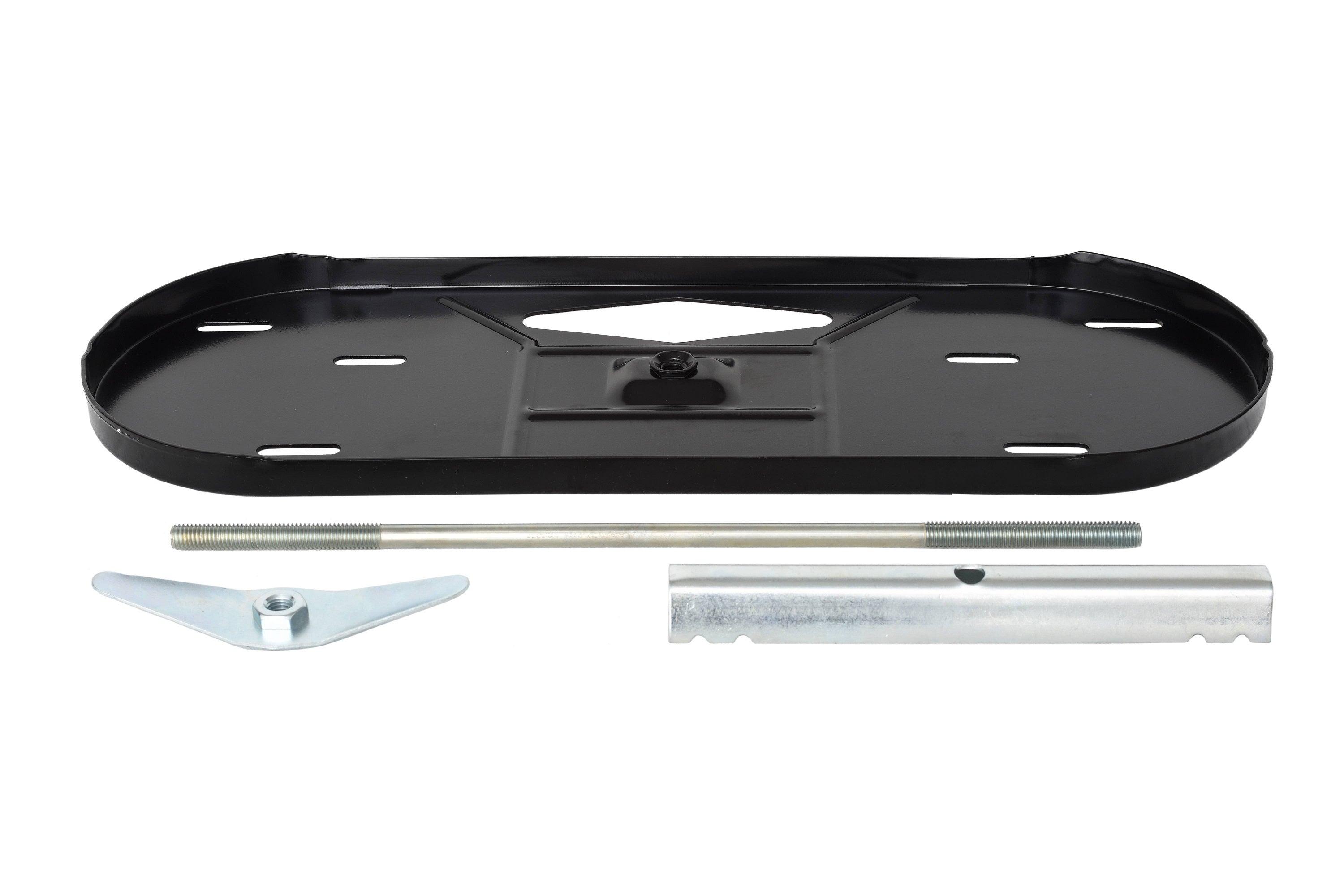 Flame King 20lb Rack for Dual Propane Tank RVs & Trailers