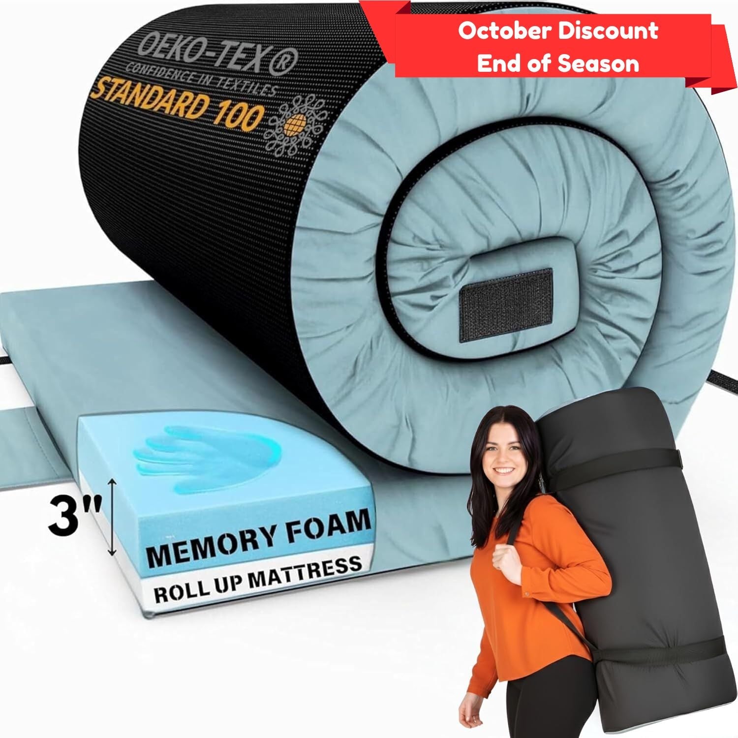 Matrix Air-Cell Memory Foam Camping Mattress
