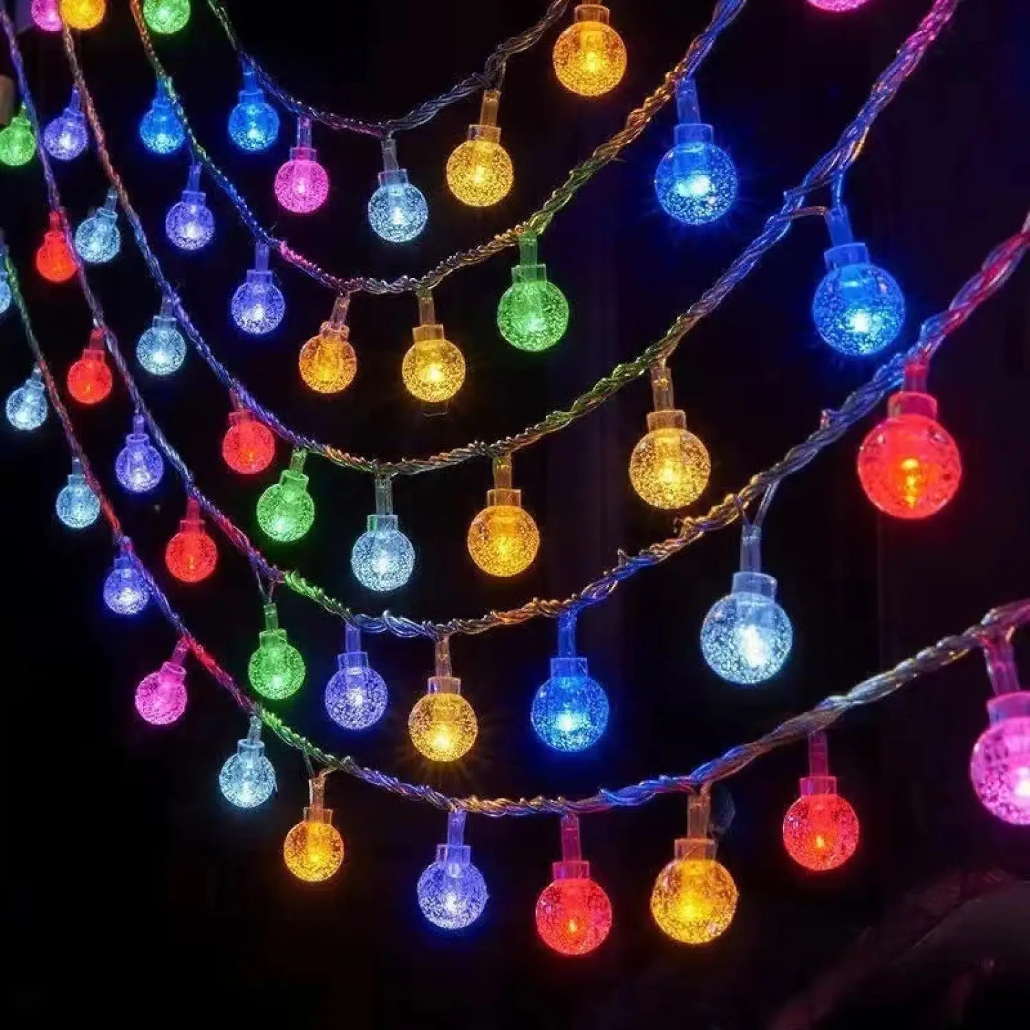 LED String Lights for Outdoor Camping Ambience and Cozy Atmosphere
