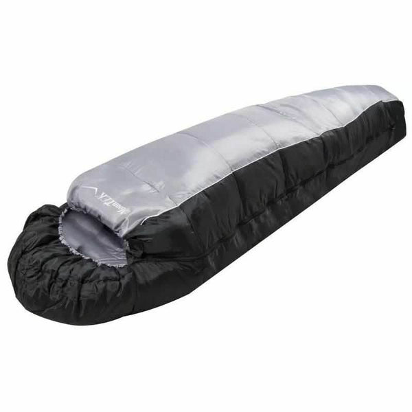 Mummy Camping Sleeping Bag – Black/Gray