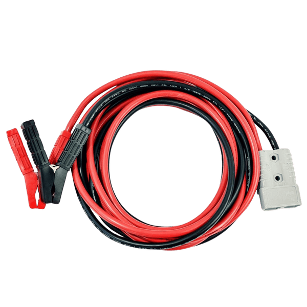 Nature's Generator Elite System Jumpstart Cable — 12ft, Anderson to Alligator Clips