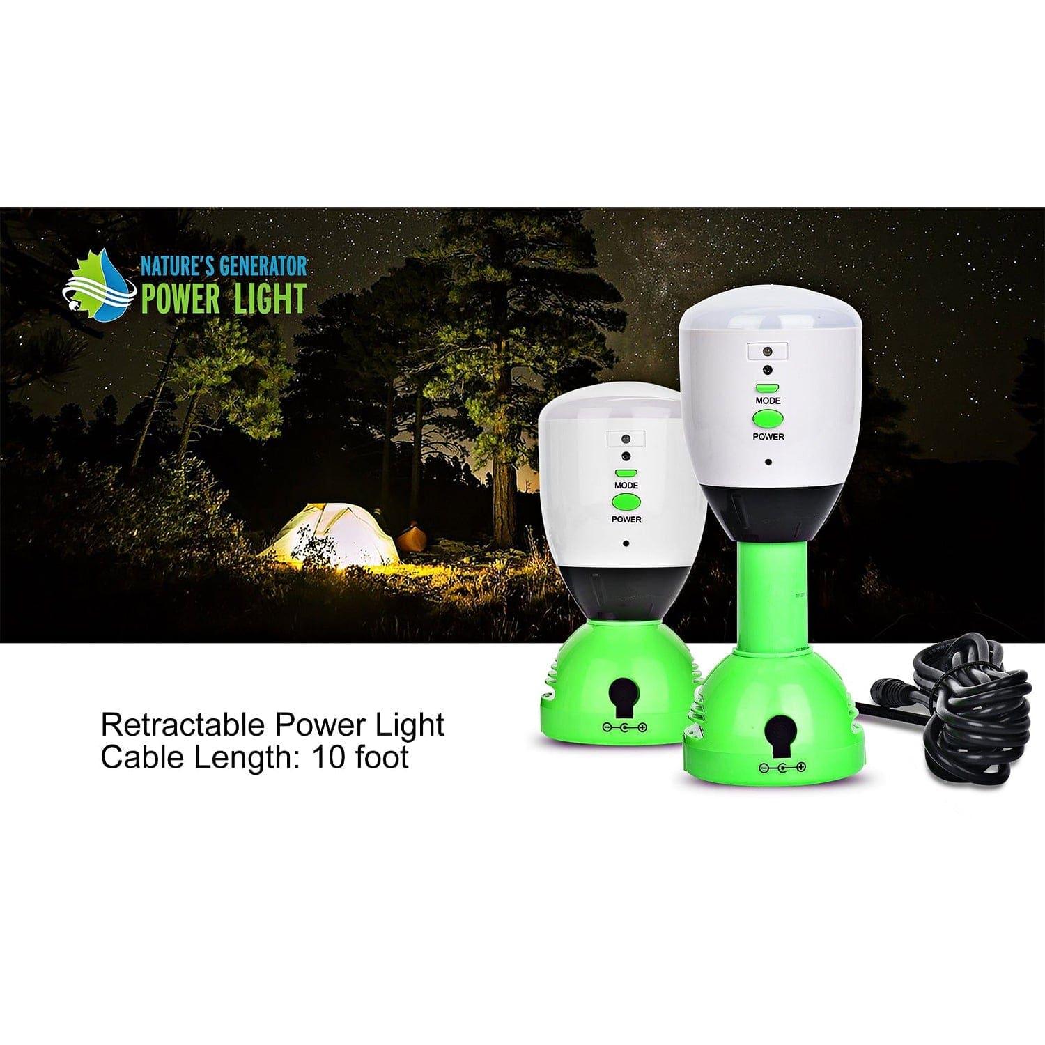 Nature's Generator 400 Lumens Power Light — 4-Pack
