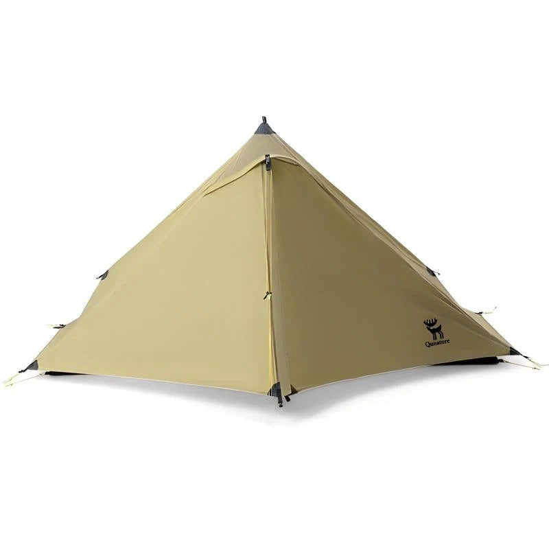 Ultralight Rodless Camping Tent – Rainproof, Easy Setup