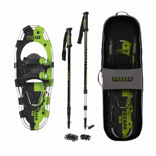 Adult Trail Snowshoe and Trekking Pole Kit