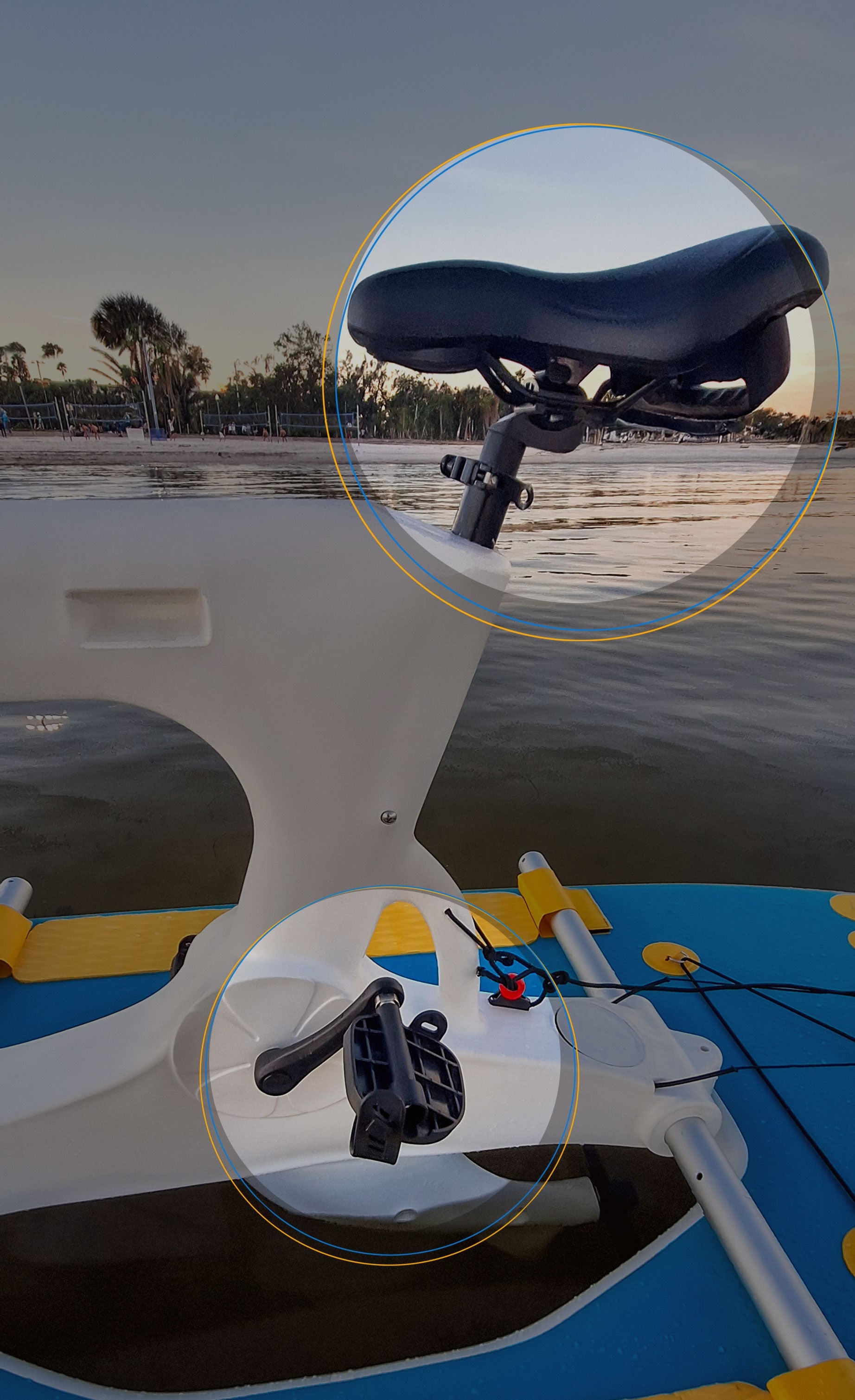 Nautiqua Aruba Deluxe Pedal Fishing Kayak