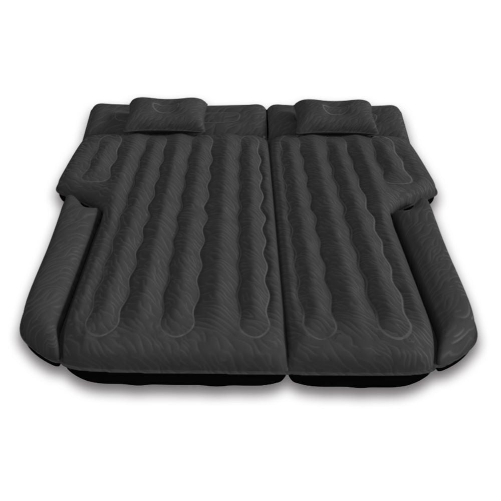 DikaSun Universal SUV Air Mattress – Extra-Thick Flocking, 4-Chamber Design | Black