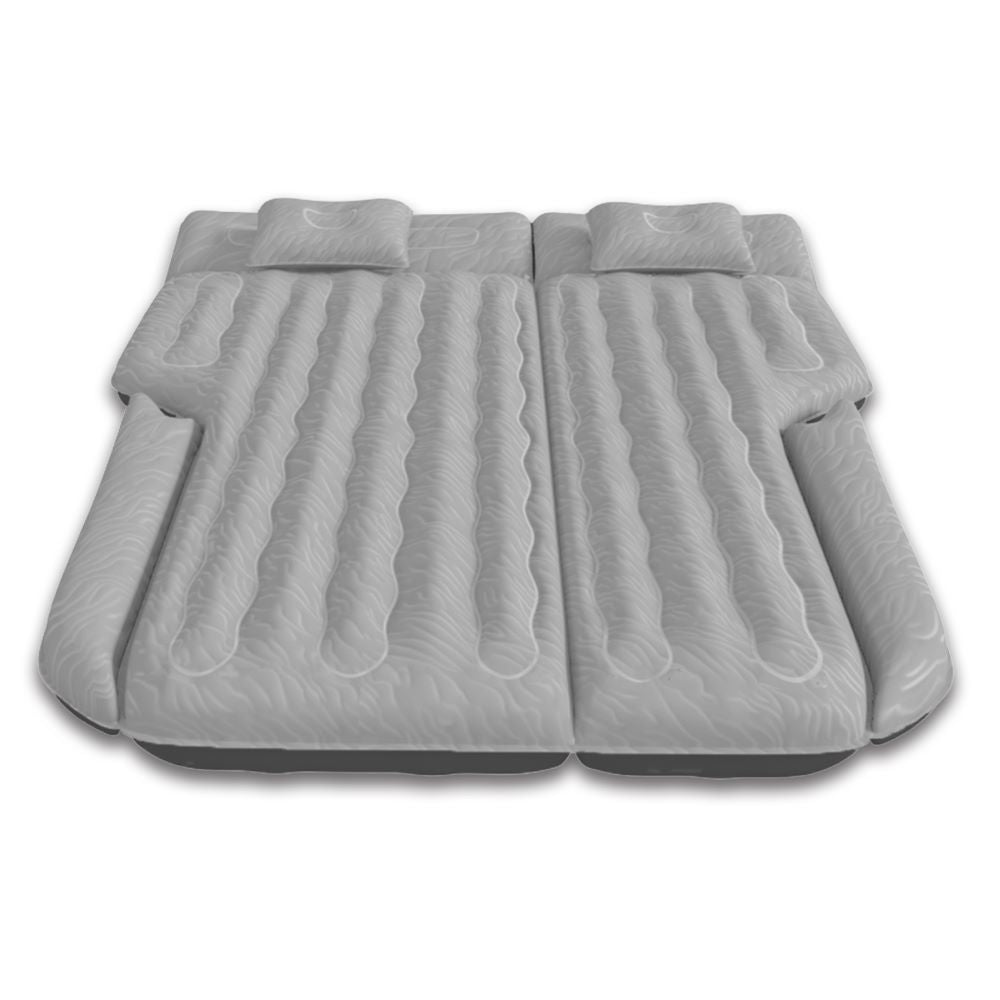 DikaSun Universal SUV Air Mattress – Extra-Thick Flocking, 4-Chamber Design | Grey