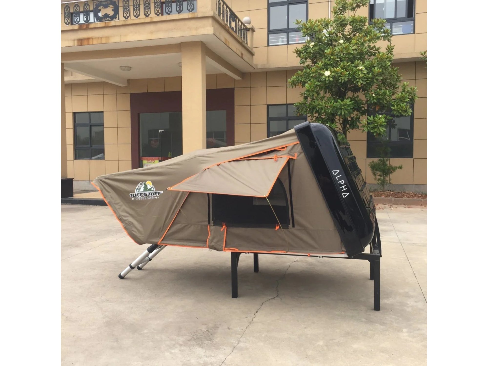 Tuff Stuff Alpha II 2-Person Hard-Shell Rooftop Tent