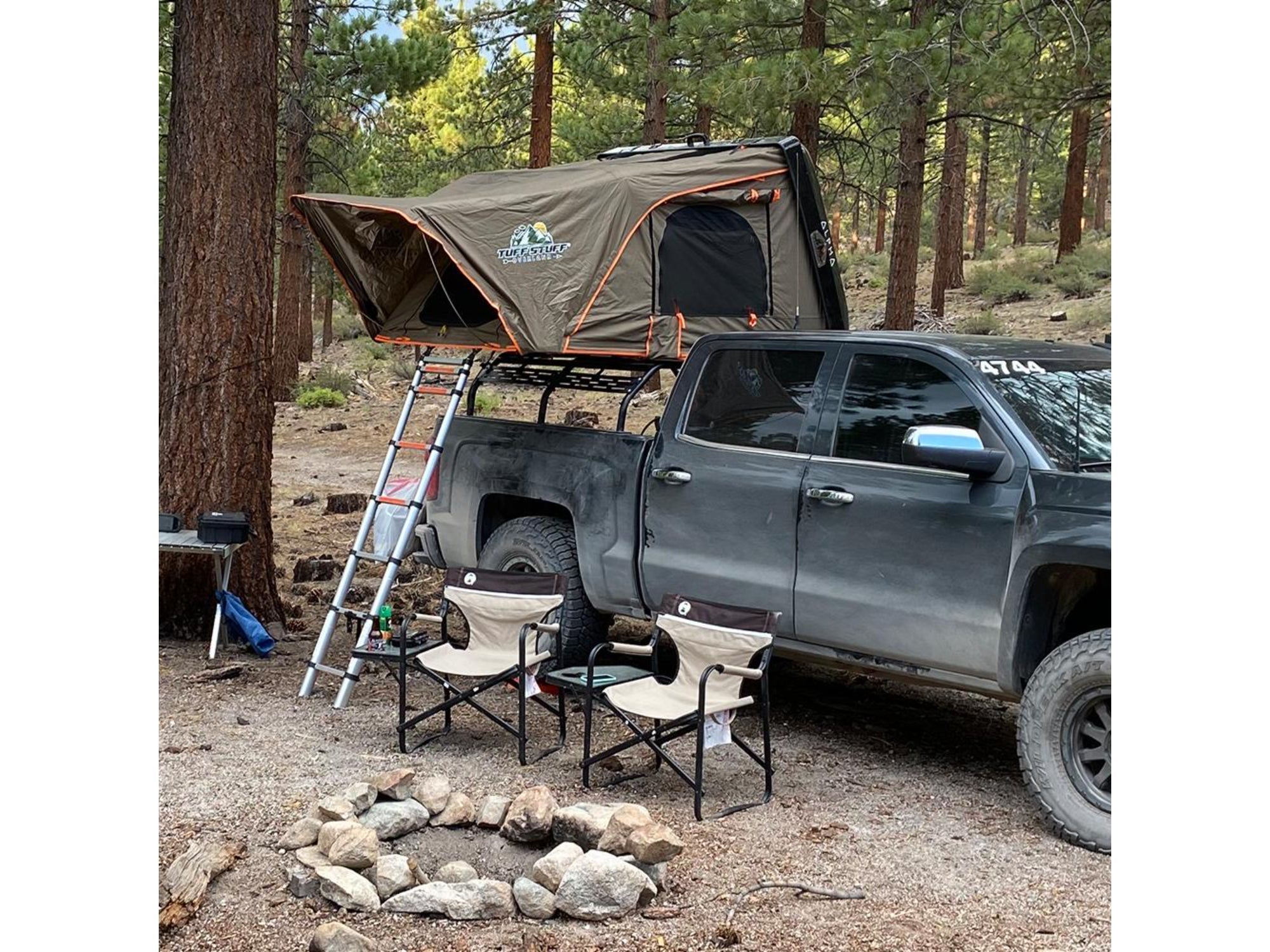 Tuff Stuff Alpha II 2-Person Hard-Shell Rooftop Tent